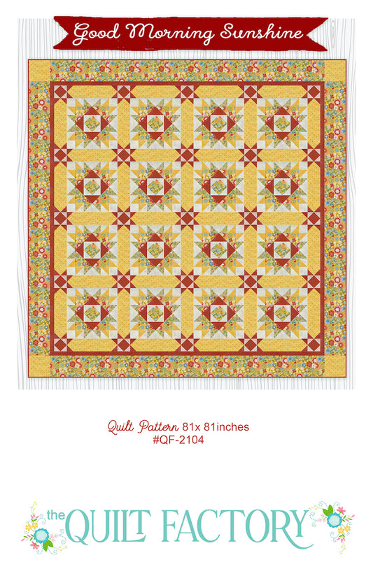 Downloadable Good Morning Sunshine Quilt Pattern