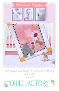 Downloadable Hannah Hippo Quilt Pattern