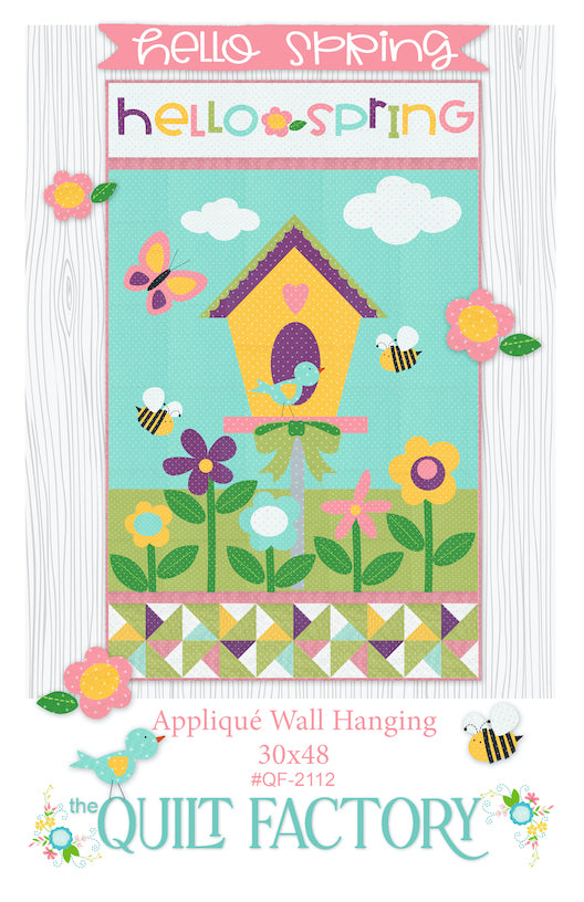Downloadable Hello Spring Quilt Pattern – The Quilt Factory