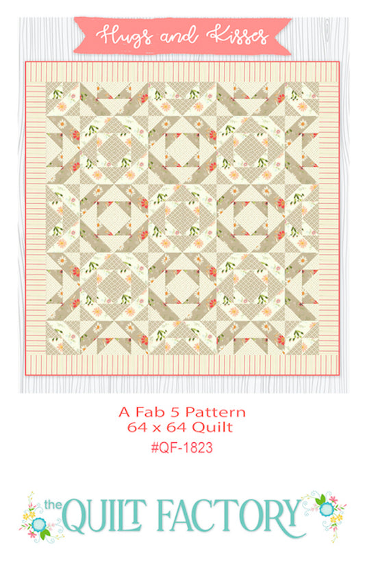 Downloadable Hugs and Kisses Quilt Pattern
