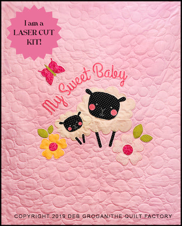 My Sweet Baby Laser Cut Baby Quilt Kit