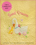 Sweet Dreams Laser Cut Baby Quilt Kit