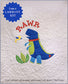 RAWR Laser Cut Baby Quilt Kit