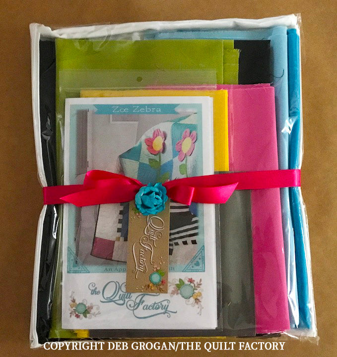 Zoe Zebra Quilt Kit