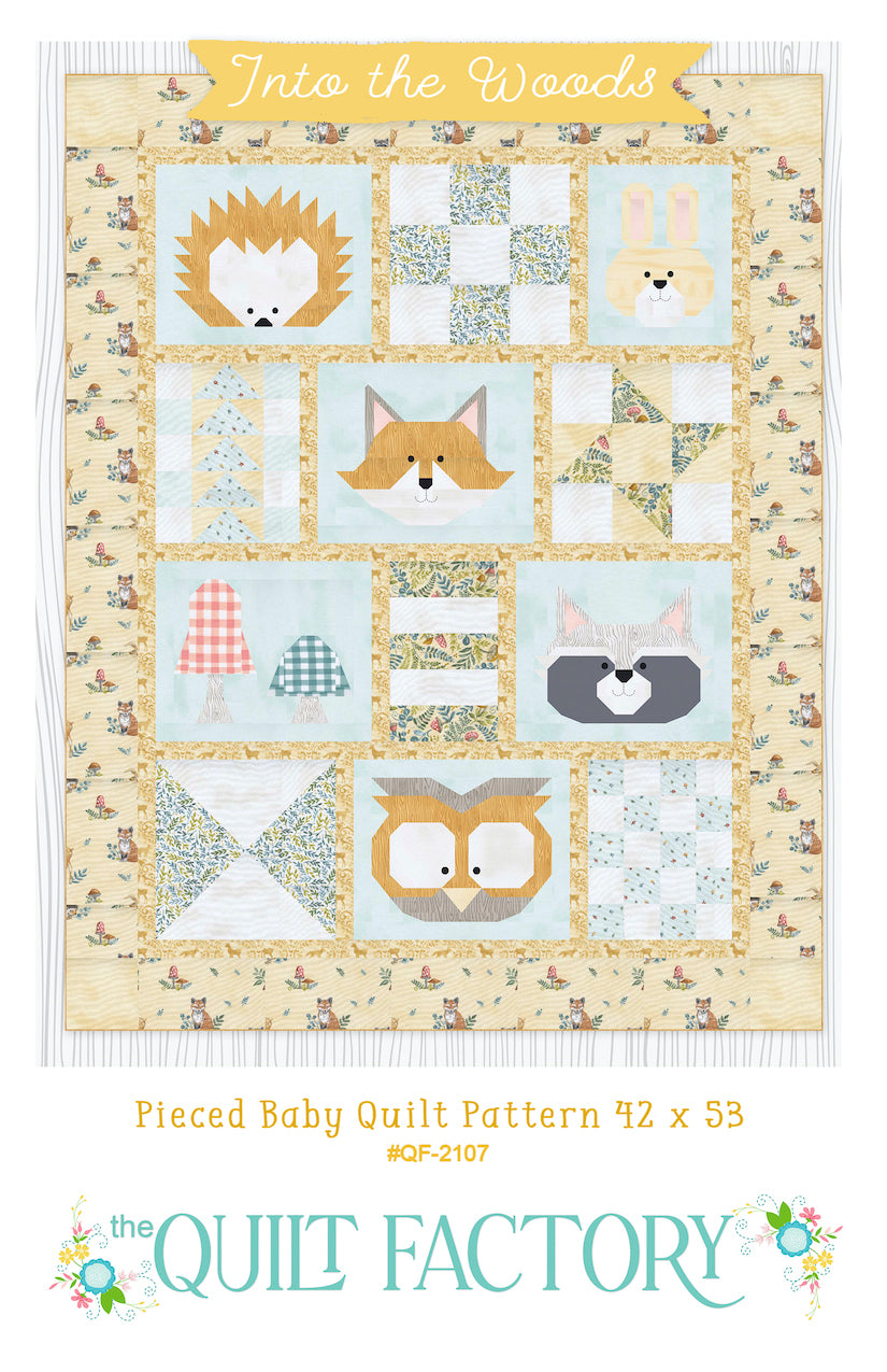 Downloadable Into the Woods Quilt Pattern