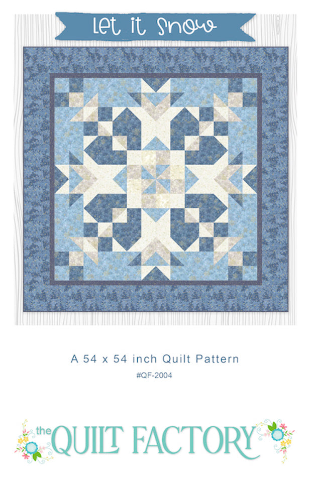 Downloadable Let It Snow Quilt Pattern