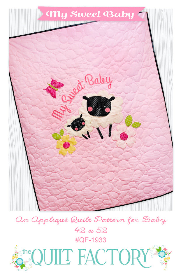 Downloadable Sheep My Sweet Baby Quilt Pattern