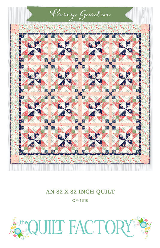 Downloadable Posey Garden Quilt Pattern
