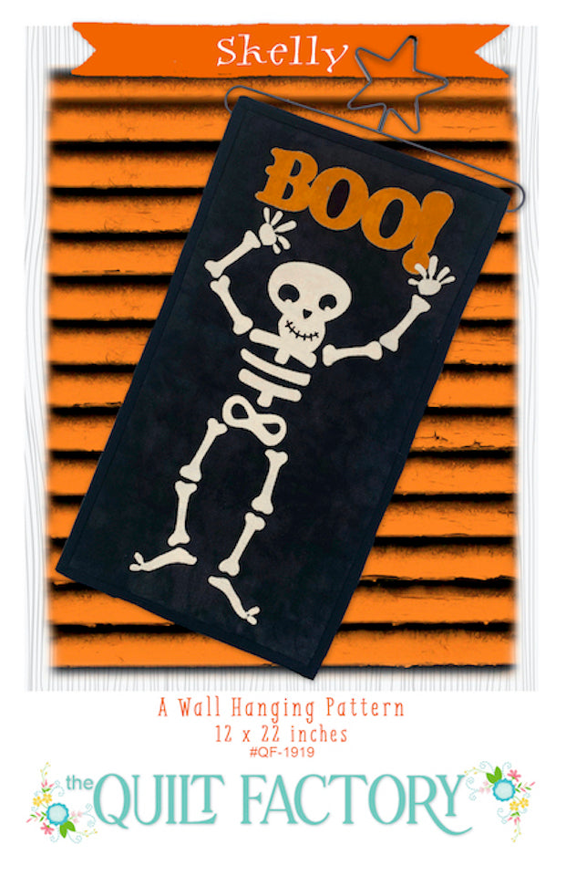 Downloadable Skelly Wallhanging Pattern