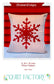 Downloadable Snowdrops Pillow Pattern