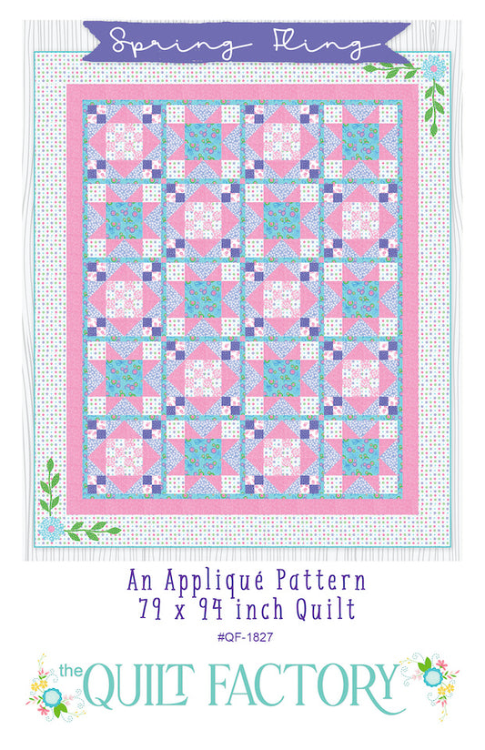 Downloadable Spring Fling Quilt Pattern