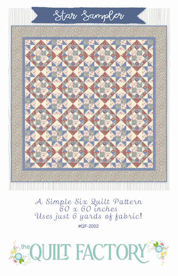 Downloadable Star Sampler Quilt Pattern