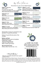 Downloadable By The Shore Quilt Pattern