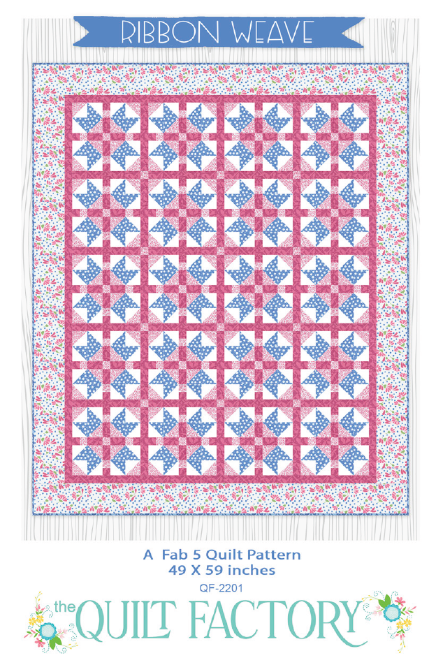 Downloadable Ribbon Weave Quilt Pattern
