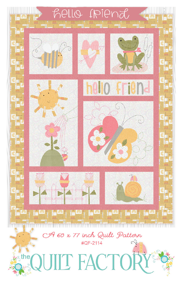 Hello Friend Quilt Kit