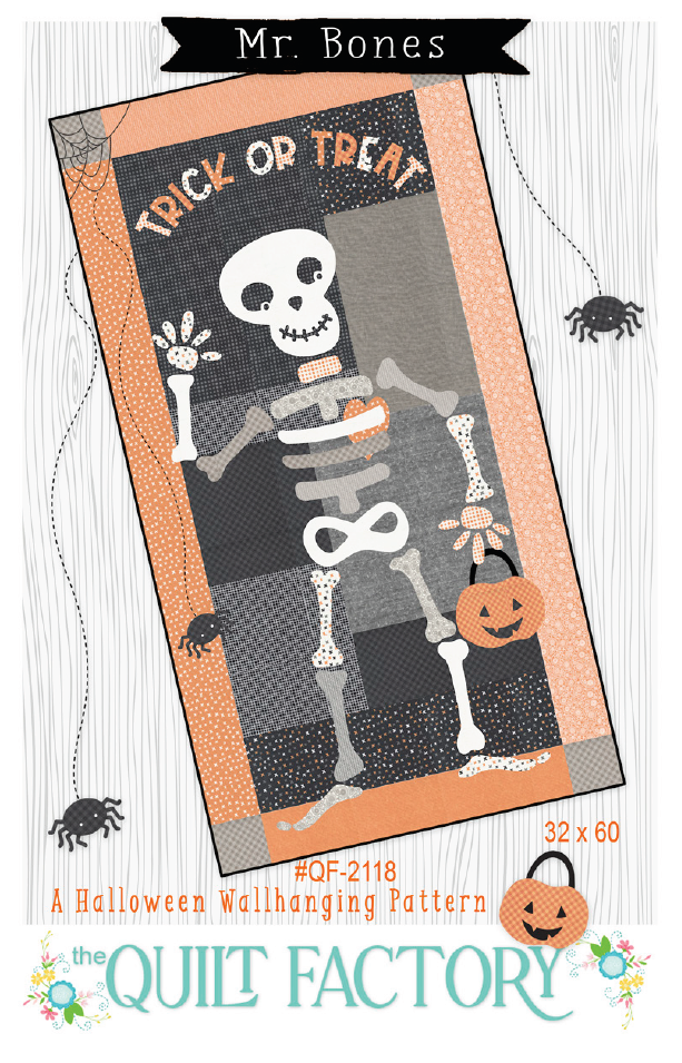 Mr. Bones Quilt Kit