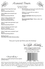 Downloadable Around Town Quilt Pattern