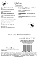 Downloadable Beehive Quilt Pattern