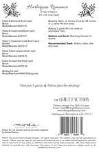 Downloadable Harlequin Romance Quilt Pattern