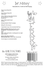 Downloadable Merry Holidays Quilt Pattern
