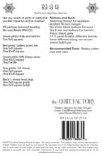 Downloadable Ba La La Quilt Pattern