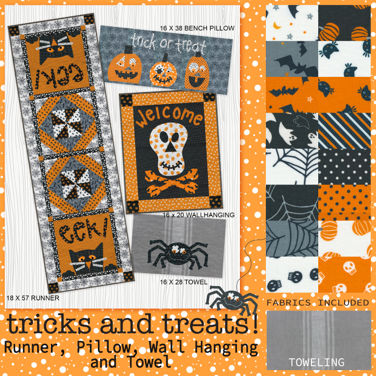 Tricks and Treats Quilt Kit