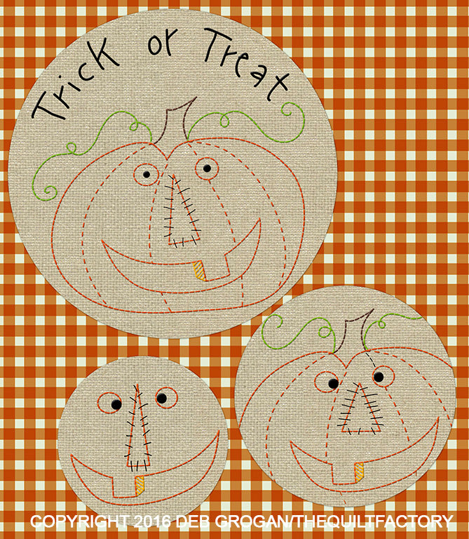 Downloadable Silly Jacks Embroidery Pattern