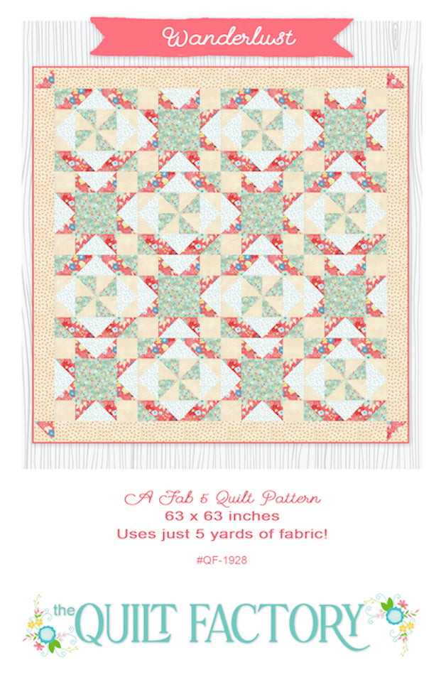 Downloadable Wanderlust Quilt Pattern