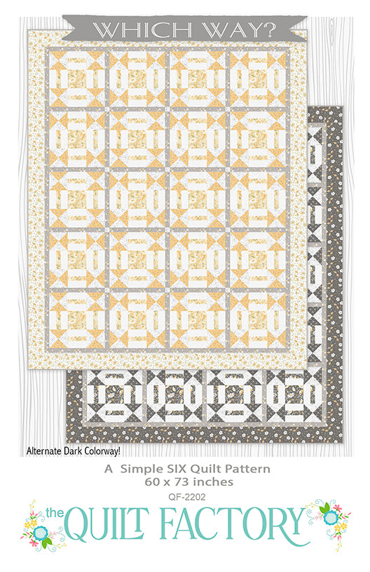 Downloadable Which Way Quilt Pattern