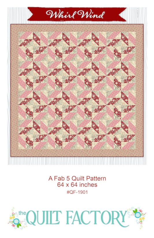 Downloadable Whirlwind Quilt Pattern