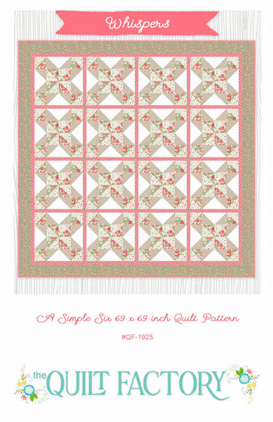 Downloadable Whispers Quilt Pattern