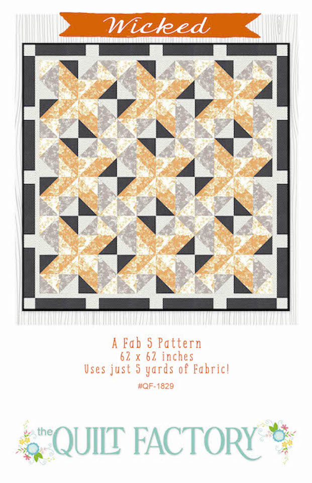 Downloadable Wicked Quilt Pattern