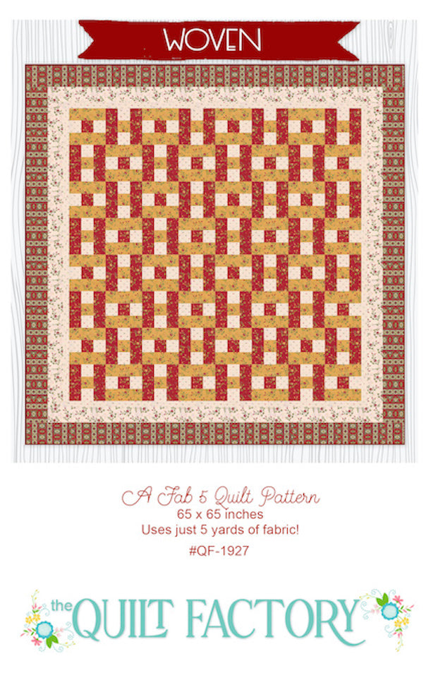 Downloadable Woven Quilt Pattern