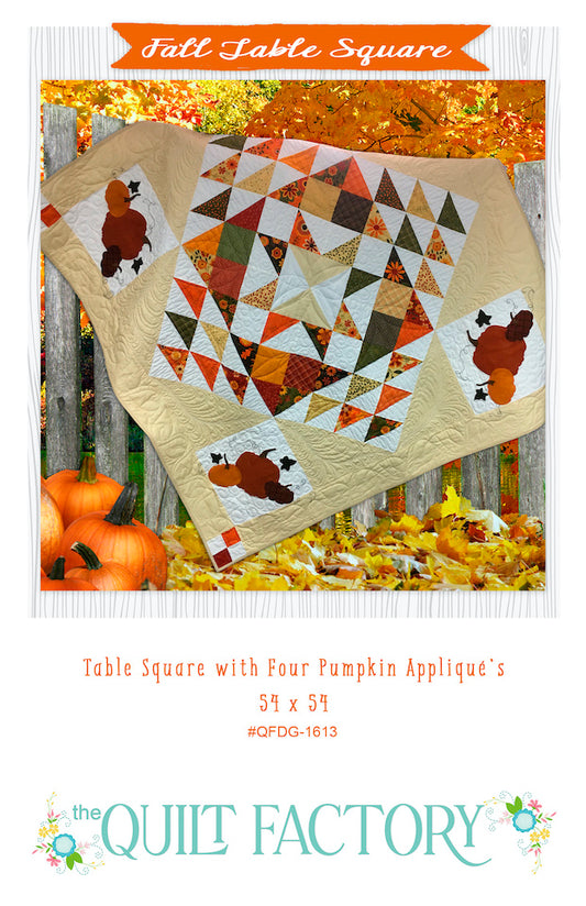 Downloadable Fall Table Square