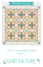 Downloadable Floral Fancy Quilt Pattern