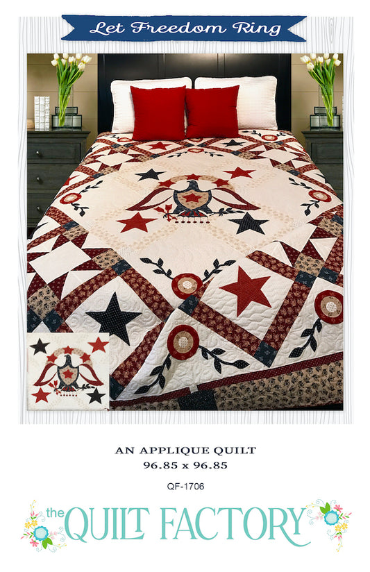 Downloadable Let Freedom Ring Quilt Pattern