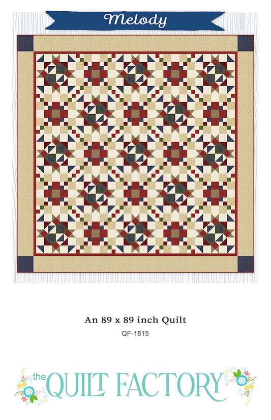 Downloadable Melody Quilt Pattern