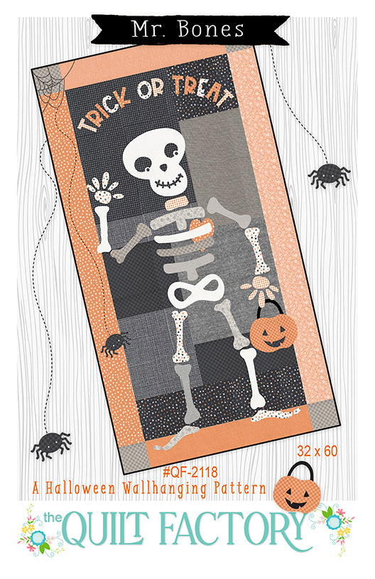 Downloadable Mr. Bones Quilt Pattern