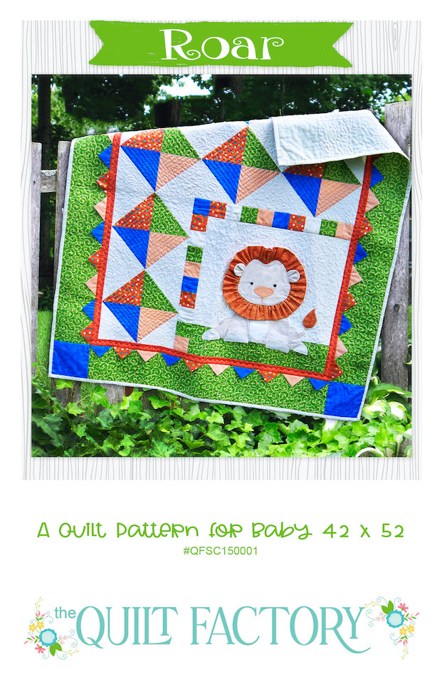 Downloadable Roar Quilt Pattern – The Quilt Factory