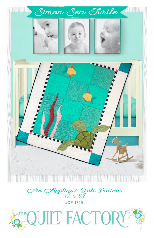 Downloadable Simon Sea Turtle Quilt Pattern