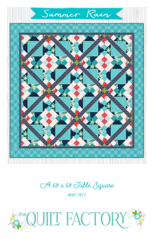 Downloadable Summer Rain Quilt Pattern