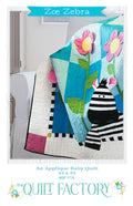 Downloadable Zoe Zebra Quilt Pattern