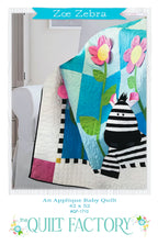 Downloadable Zoe Zebra Quilt Pattern